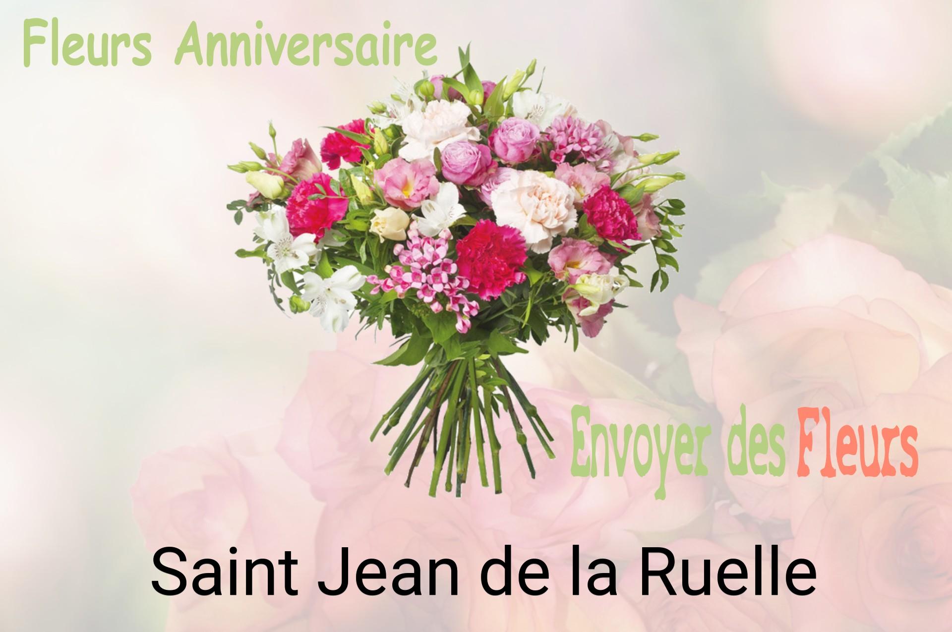 Bouquet de fleurs d’anniversaire livré à Saint-Jean-de-la-Ruelle